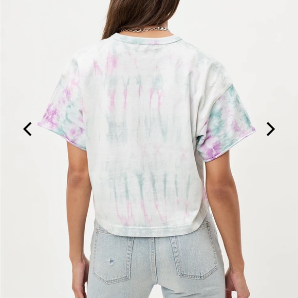 John Elliott Reconstructed Tie Dye Pocket Tee - Picture 3 of 13